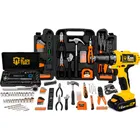 Kit De Ferramentas 169 Peças + Parafusadeira Furadeira 12v 10