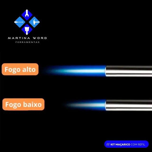 Kit 3 Refis Gás 227g C/ Maçarico Acendimento Automático 3