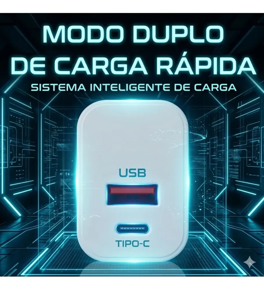 Carregador Turbo 40w iPhone 8 X Xr 11 12 13 14 Pro Max 6