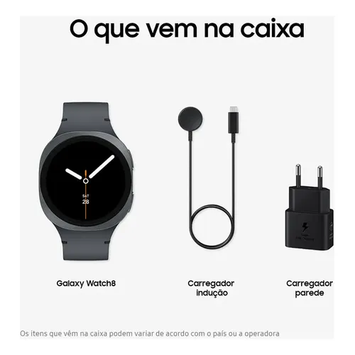 Smartwatch Samsung Galaxy Watch8 LTE 44mm Prata 2