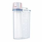 Porta Ração Pote Com Tampa Pet 2,5 Litros Cor Transparente 2